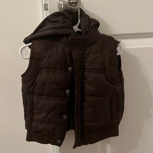 COPY - Kenneth Cole Reaction Brown Hooded Vest